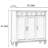 New style simple retro solid wood locker