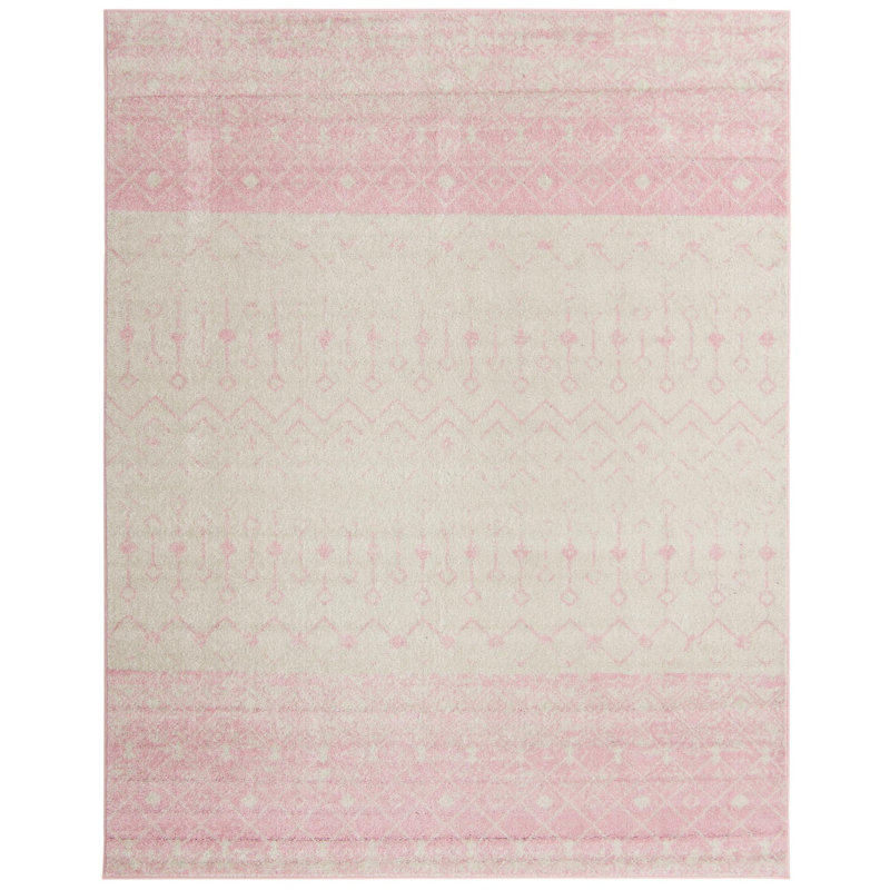 Bradley-Joe Abstract Indoor Rug, Rectangle 7'10" x 10'