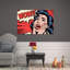 Art mural rétro rétro dramatique Wow Pop Art-398459894