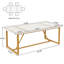 Waltraude Metal Base Dining Table-710670964-710670965