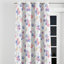 Rideau occultant French Country - rideau à œillets à motif floral de baies - 1 panneau