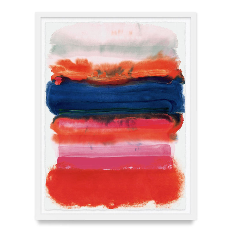 Be Bright By Kristi Kohut, White Wood, 40" H x 30" W