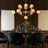 Rael 13-Light Sputnik Chandelier-1857393713