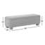 Grant Polyester Blend Upholstered Storage Bench-836754045