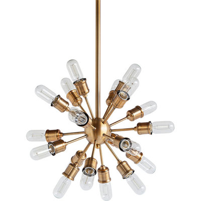 Lustre sphérique 20 lumières Spoutnik