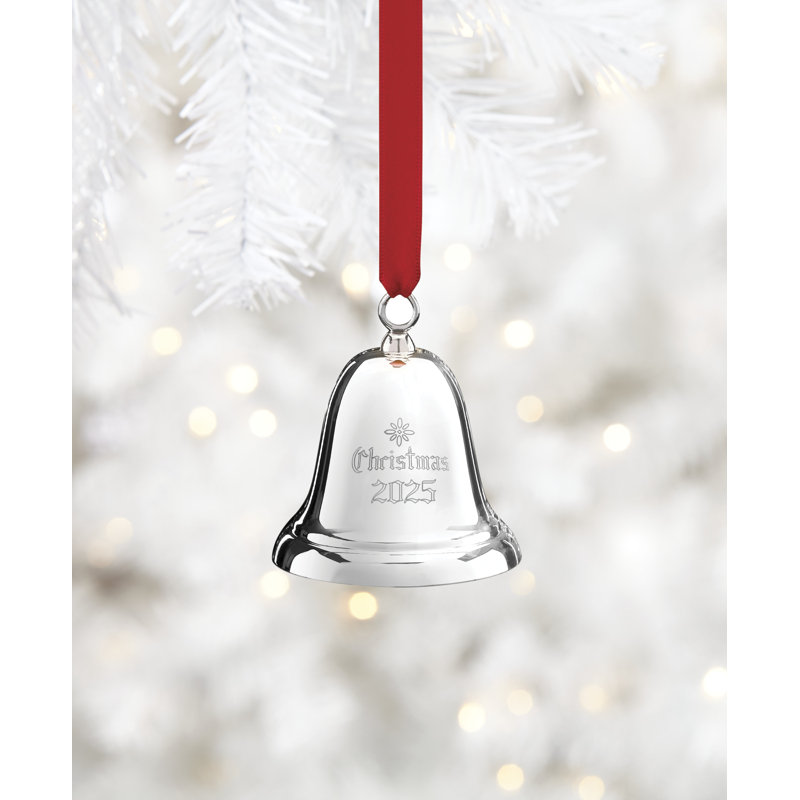 2025 Annual Christmas Bell Sterling Ornament
