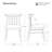 Spindle Back Dining Chair with Upholstered Cushion Seat-1053491520