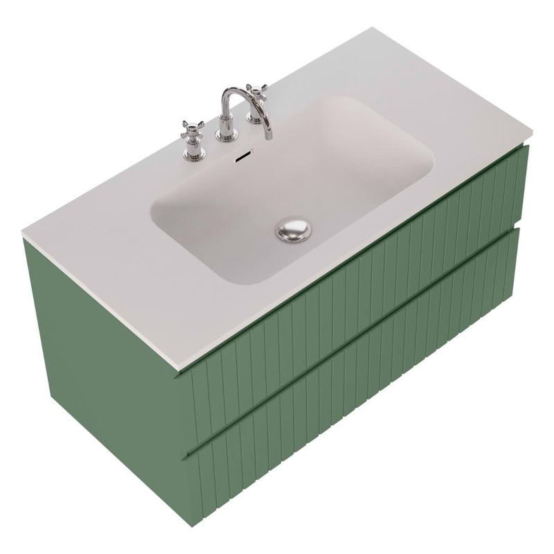 Prima Single Vanity, 42", Forest Green