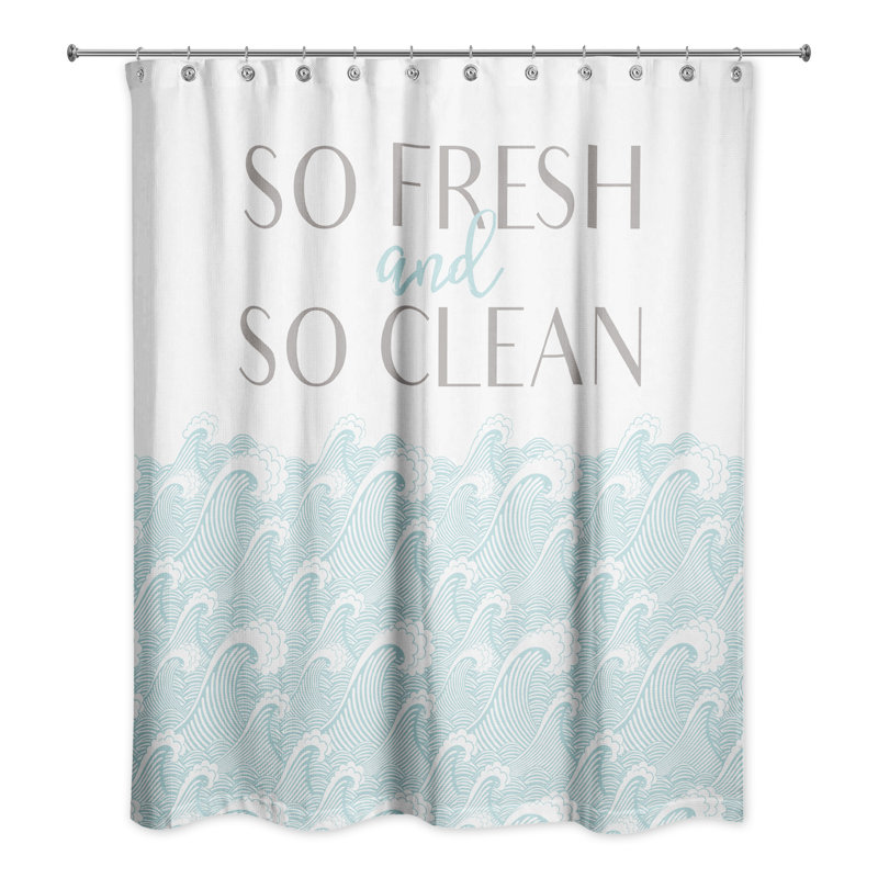 Abstract Shower Curtain