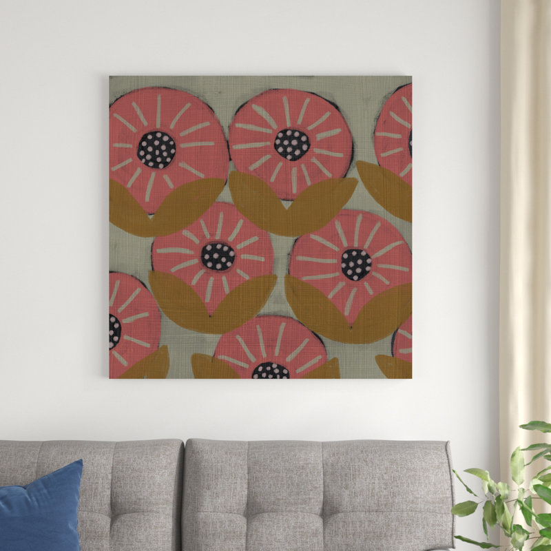 " Pawpaw VI " by Chariklia Zarris Painting Print, 36" H x 36" W  