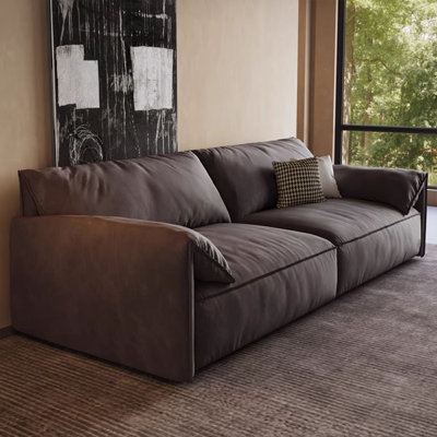 Coussin modulaire gris foncé 100% polyester
