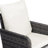 Mapleview 2-Person Patio Conversation Set with Cushions and Ottoman-684467790-684467795