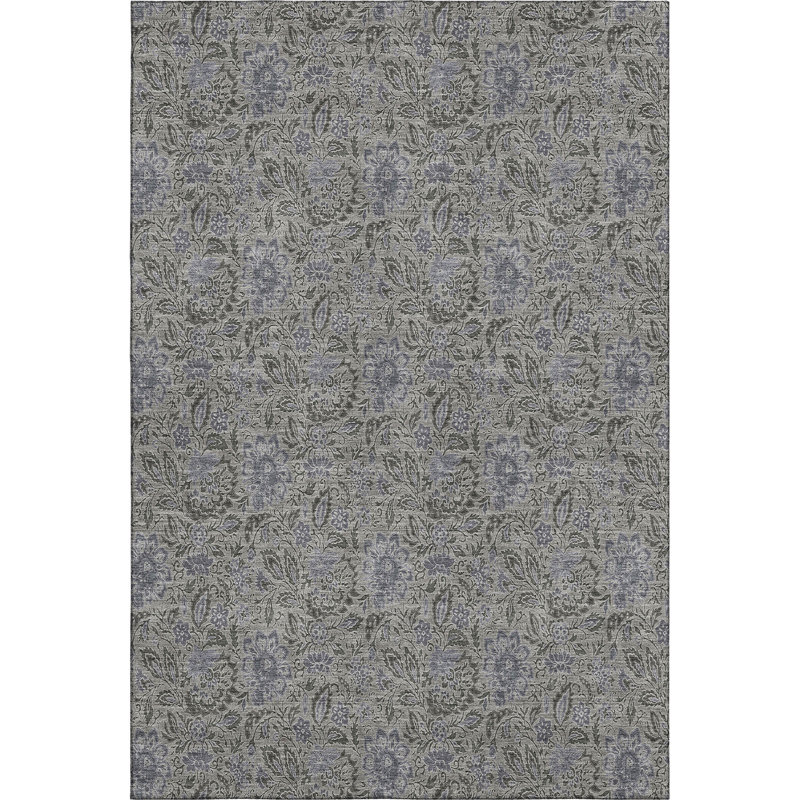 Premium Machine Washable Suellen Khaki Rug, Rectangle 9' x 12'