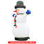 Bonhomme de neige gonflable de 13 pi avec souffleur pour décoration de Noël-1916558982