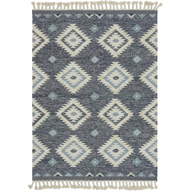 Alenah Wool Southwestern Indoor Rug, Rectangle 8' x 11'