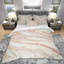 Ensemble de housse de couette ivoire en microfibre moderne et contemporain-71651542-38758808