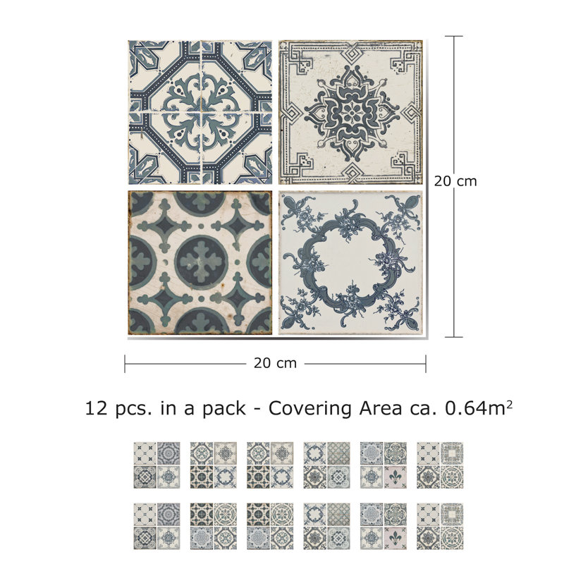Airville Abstract Tile Decal