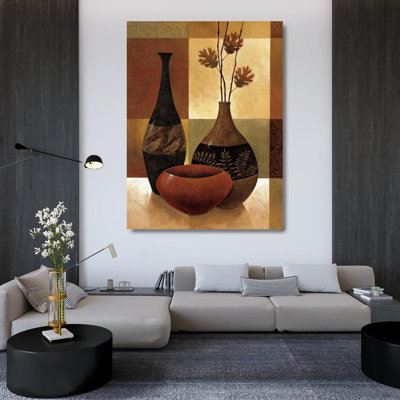 «Red Barrel Studio® Mallett, Keith Gallery», art sur toile tendue: Natures Patchwork II