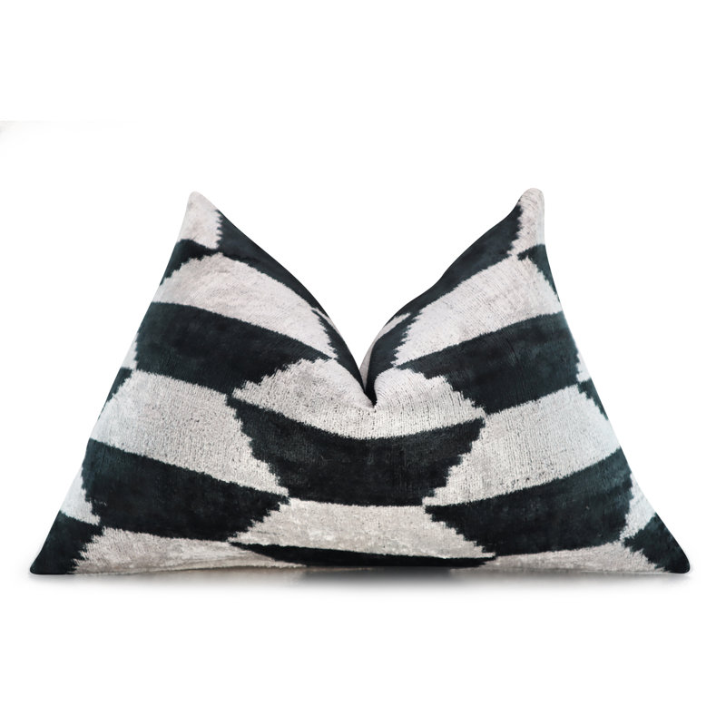 Velvet Lumbar Pillow Cover & Insert