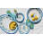 Montelupo NewWave Melamine Dinner Plate - Multicolor - 10.5" - Set of 6