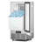 85LBS/24H Commercial Ice Maker, 30LBS Storage, Stainless Steel, Under Counter Built-in with Self-Cleaning