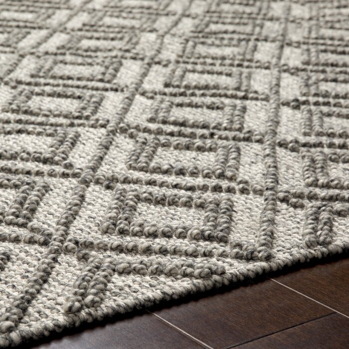 Union Rustic Carletta Flatweave Wool Geometric Rug & Reviews | Wayfair