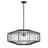 Cathe 1 - Light Black Drum Pendant