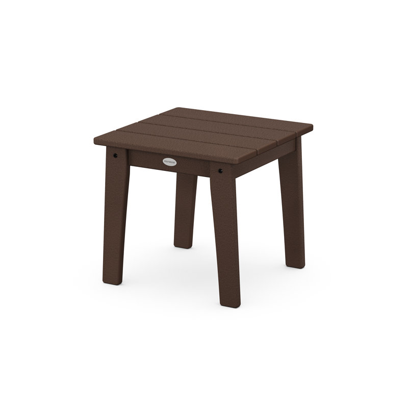 Lakeside End Table, Dark Brown