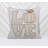 LOVE Pumpkin Embroidered Throw Pillow – Rustic Beige Fall Decor