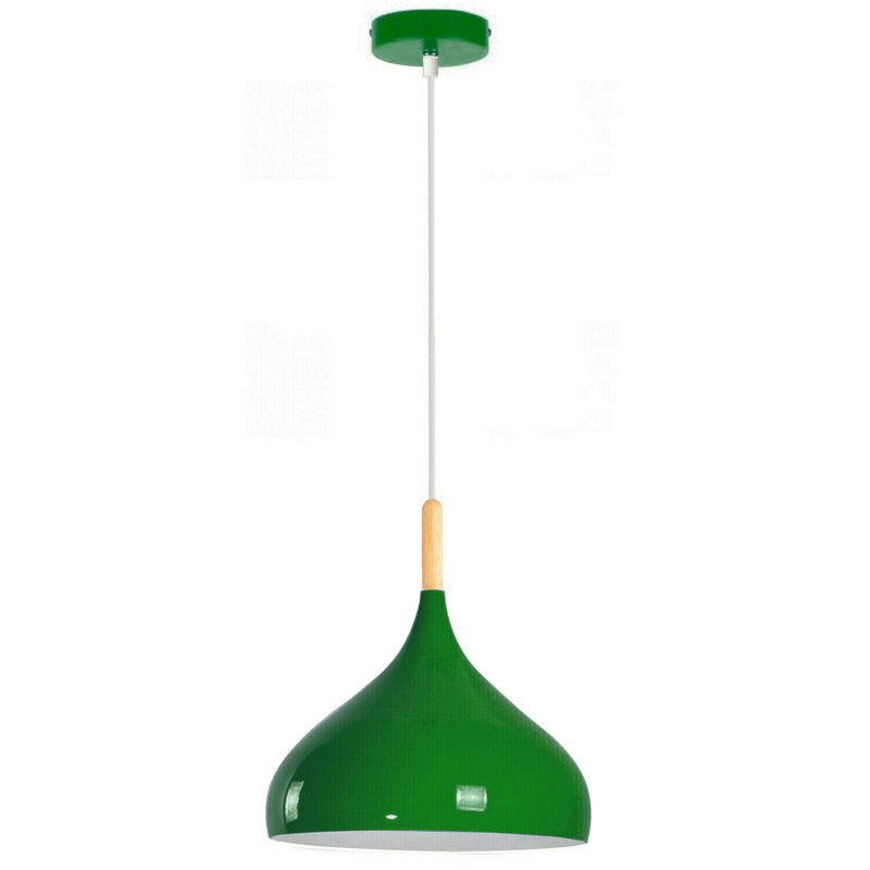 Marlborough 1 - Light Dome Pendant, Dark Green