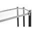 Briaroaks 125cm Glass Top Console Table-1095277673