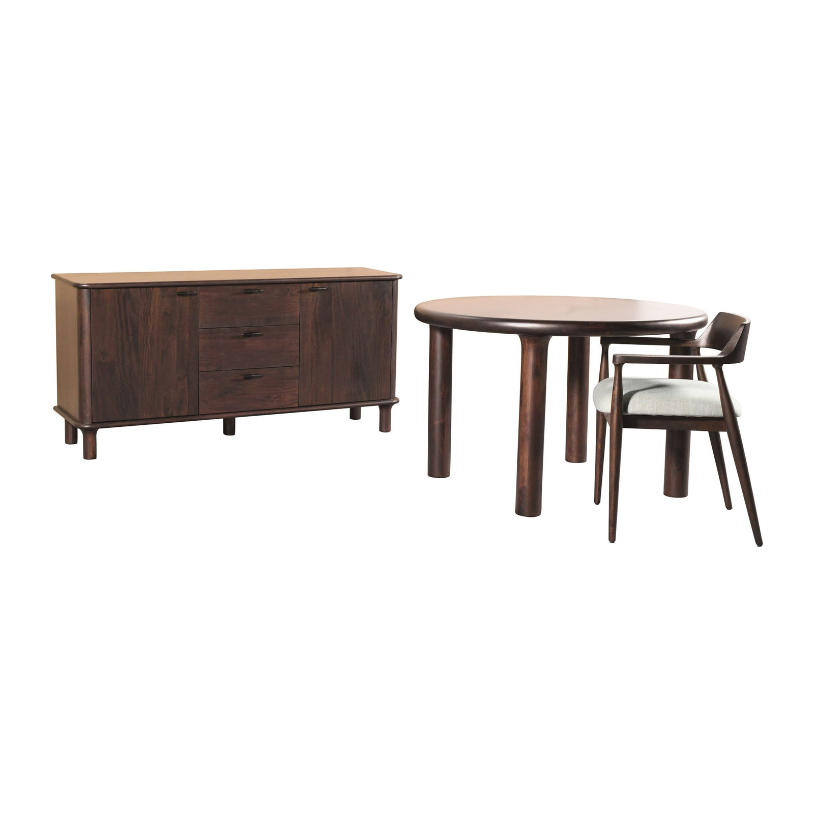 Tico 48" Solid Wood Dining Table