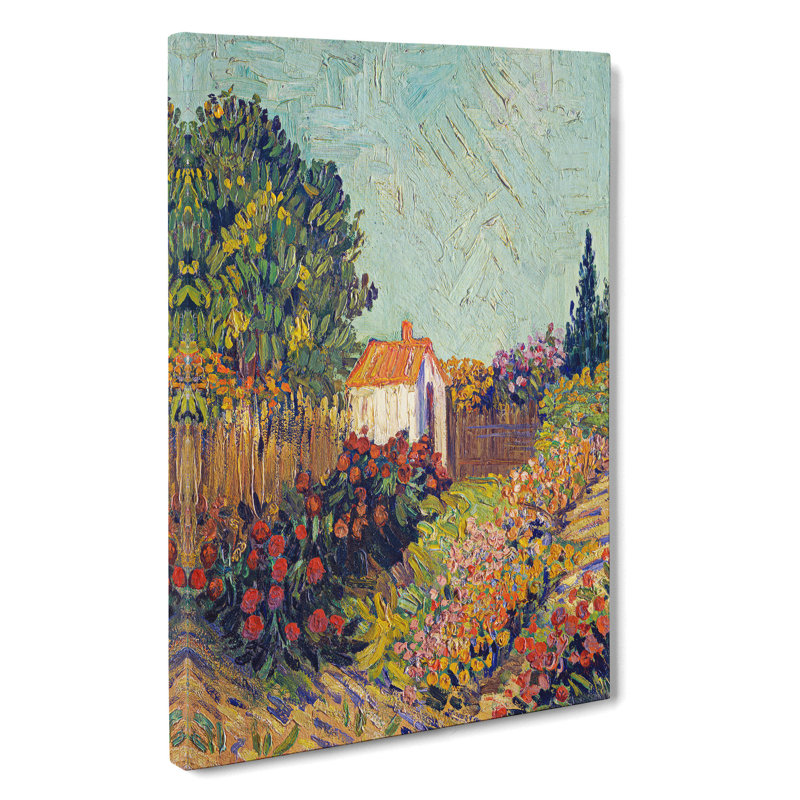 Landscape by Vincent Van Gogh - Wrapped Canvas, 60cm H x 40cm W x 3cm D