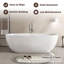 Baignoire de trempage autoportante 71 po en acrylique