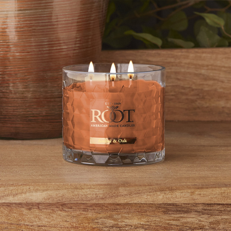 Bougie parfumée, Ambre
