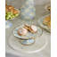 Sky Check Mini Pedestal Platter