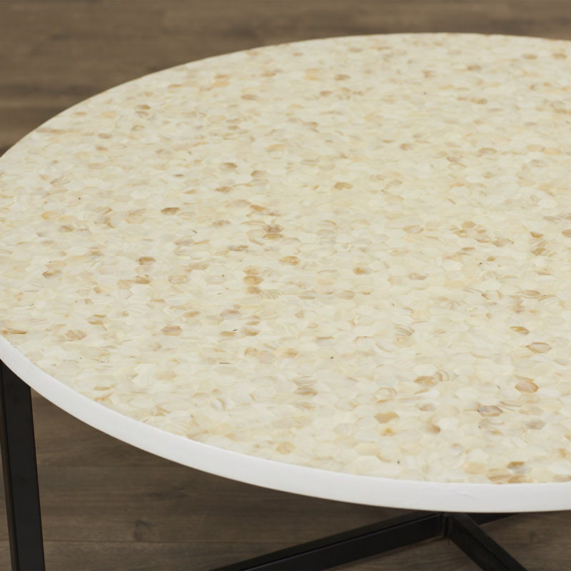 Albertas Coffee Table, Cream