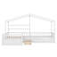 Lit plateforme simple avec trois tiroirs de rangement Bladric-91903842