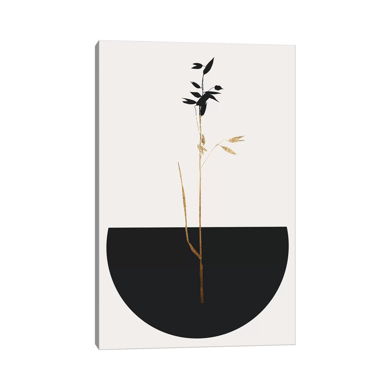 Planta Negra by Kubistika - Wrapped Canvas Print, 66.04 cm H x 45.72 cm W x 1.91 cm D