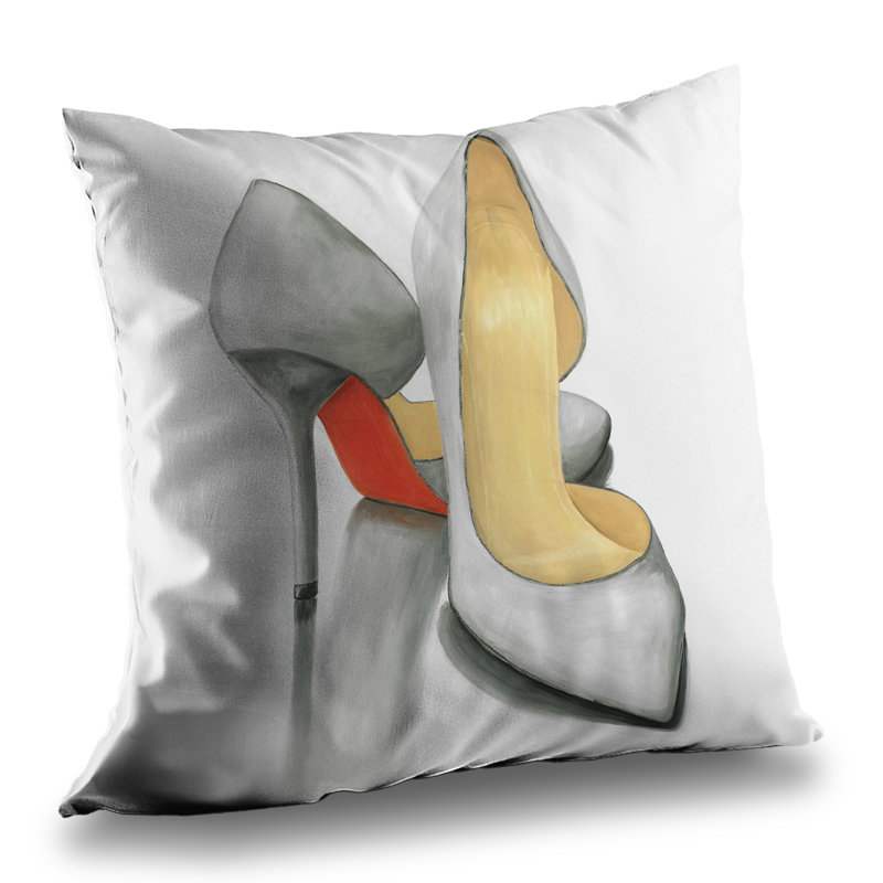 High Heel Ready to Wear - Contemporary Poly Twill Throw Decor