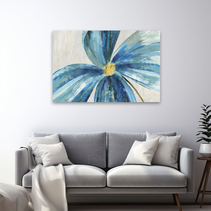 Plantes, fleurs, abstrait, art mural Ophelia II, H 32 po x l 48 po