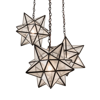 Moravian Star 3 - Light Pendant