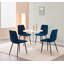 Upholstered Velvet Dining Chair-1592541282
