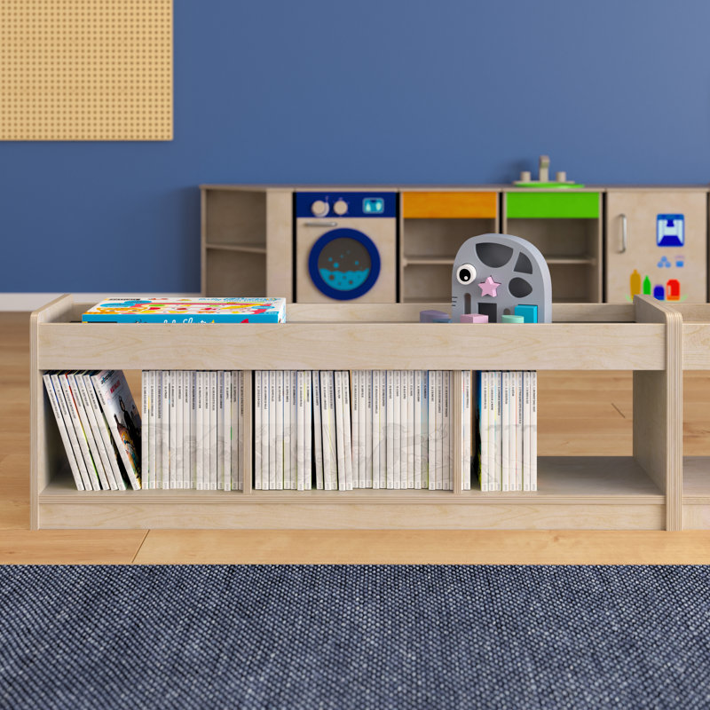 Étagère de classe en bois de qualité commerciale Bright Bright Beginnings