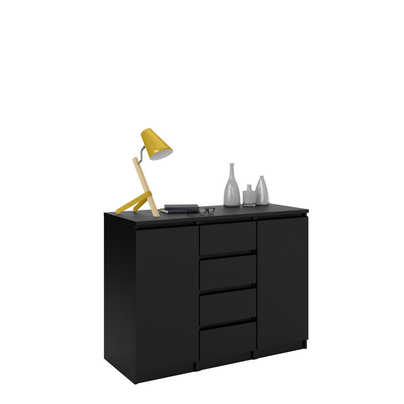Caton Sideboard, Matte Black