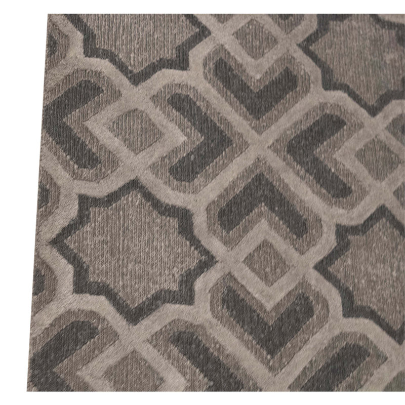 Hand Knotted Geometric Indoor Rug