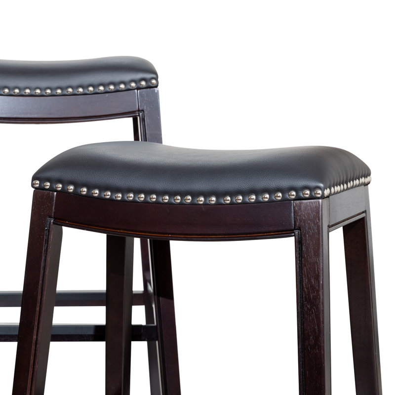 Tabouret Elowen, Espresso, Tabouret de bar (siège d'une hauteur de 30 po)