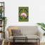 «Dreamy Celestial Cat Dreamy Mystical Peaceful Cat Flower Landscape», reproduction d'art mural-129966404