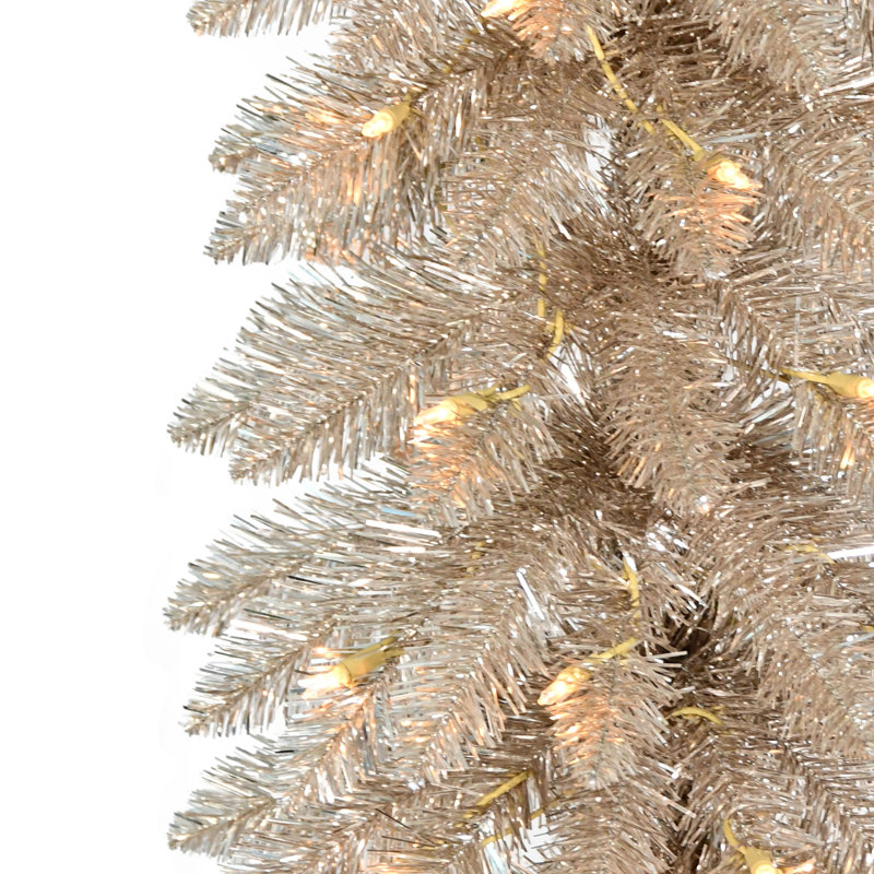 Arbre de Noël pin pré-éclairé 6 pi Alpine