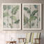 Modern Fronds II - ensemble de 2 peintures sur toile encadrées-384959696-384959706